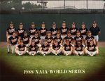 1988 Central Washington University Baseball NAIA World Series by Central Washington University