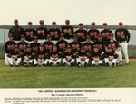 1991 Central Washington University Baseball by Central Washington University
