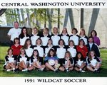 1991 Central Washington University Wildcat Soccer by Central Washington University