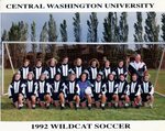 1992 Central Washington University Wildcat Soccer by Central Washington University