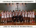 !990-91 Central Washington University Wildcat Basketball by Central Washington University