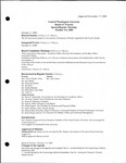 2000 - Board of Trustee Meeting Minutes by Board of Trustees, Central Washington University