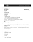 March 3-4, 2011 - Board of Trustees Meeting Minutes, Regular Sessions by Board of Trustees, Central Washington University