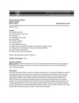 March 2, 2012 - Board of Trustees Meeting Minutes, Regular Meeting by Board of Trustees, Central Washington University