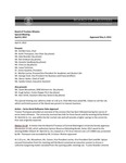 April 4, 2012 - Board of Trustees Meeting Minutes, Special Meeting by Board of Trustees, Central Washington University