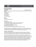 May 14, 2014 - Board of Trustees Meeting Minutes, Special Telephonic Meeting
