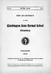The Quarterly of the Washington State Normal School Ellensburg. Catalog 1916 by Central Washington University