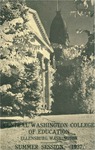 Central Washington College of Education Ellensburg, Washington. Summer Quarter Number [1937] by Central Washington University