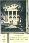 Central Washington College of Education, Announcements for Summer Session 1938