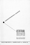 Quarterly Bulletin of the Central Washington College of Education Ellensburg, Washington. Correspondence Courses [1953]