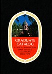 Graduate Catalog Central Washington State College [1969]