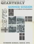 Central Washington State College 1975 Summer Session in Ellensburg and Scandinavia