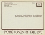 Evening Classes Fall 1975
