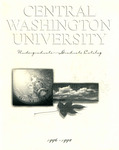 Central Washington University Undergraduate/Graduate Catalog 1996-1998