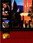 Central Washington University Undergraduate/Graduate Catalog 2003-2004