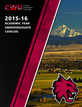 Central Washington University 2015-2016 Academic Year Undergraduate Catalog
