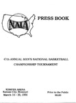 1984 NAIA Annual Men's National Basketball Championship Tournament Press Book