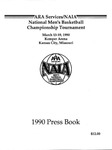 1990 NAIA National Men's Basketball Championship Tournament Pressbook by National Association of Intercollegiate Athletics