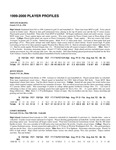 Central Washington University Women's Basketball Player Profiles, 1999-2000 by Central Washington University Athletics