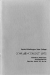 1973 Commencement Central Washington State College by Central Washington University