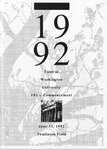 1992 Central Washington University Commencement