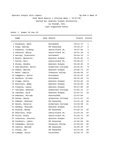2006 NAIA Region I Preview Meet, Event 1, Women 5k Run by Great Northwest Athletic Conference