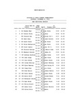 Division II Cross Country Championships, Men Individual Results