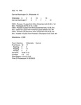 Central Washington University Football Box Scores (CWU vs. Willamette University) by Central Washington University Athletics