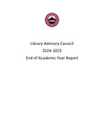 Library Advisory Council 2024-2025 End of Academic Year Report by Central Washington University