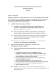 Library Advisory Council Bylaws by Central Washington University