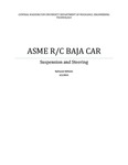 ASME R/C BAJA CAR Suspension and Steering