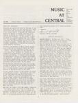 Music at Central Winter 1981