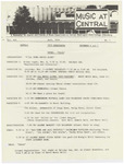 Music at Central  Fall 1970