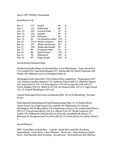 Central Washington University Men's Swimming Summaries, 1997-1998