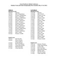 Great Northwest Athletic Conference Outdoor Track and Field Championship Meet Schedule by Great Northwest Athletic Conference