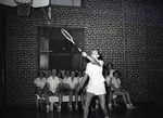 Women's Badminton by John Foster