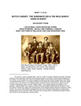 Butch Cassidy and the Hole in the Wall Gang In Idaho by John W. Lundin